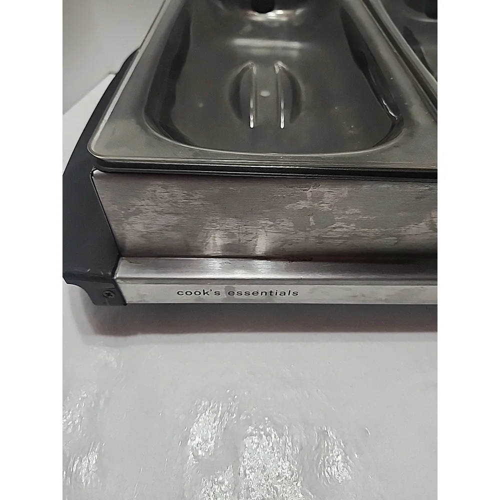 Cook's‎ Essential Non Stick Buffet Server 2 Trays 13 X 7